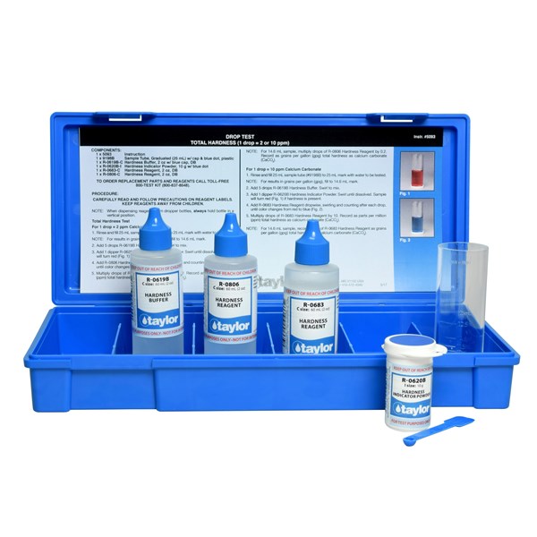 Taylor K2006 Complete Swimming Pool Water Test Kit For Chlorine Ph Alkalinity Walmart Com Walmart Com