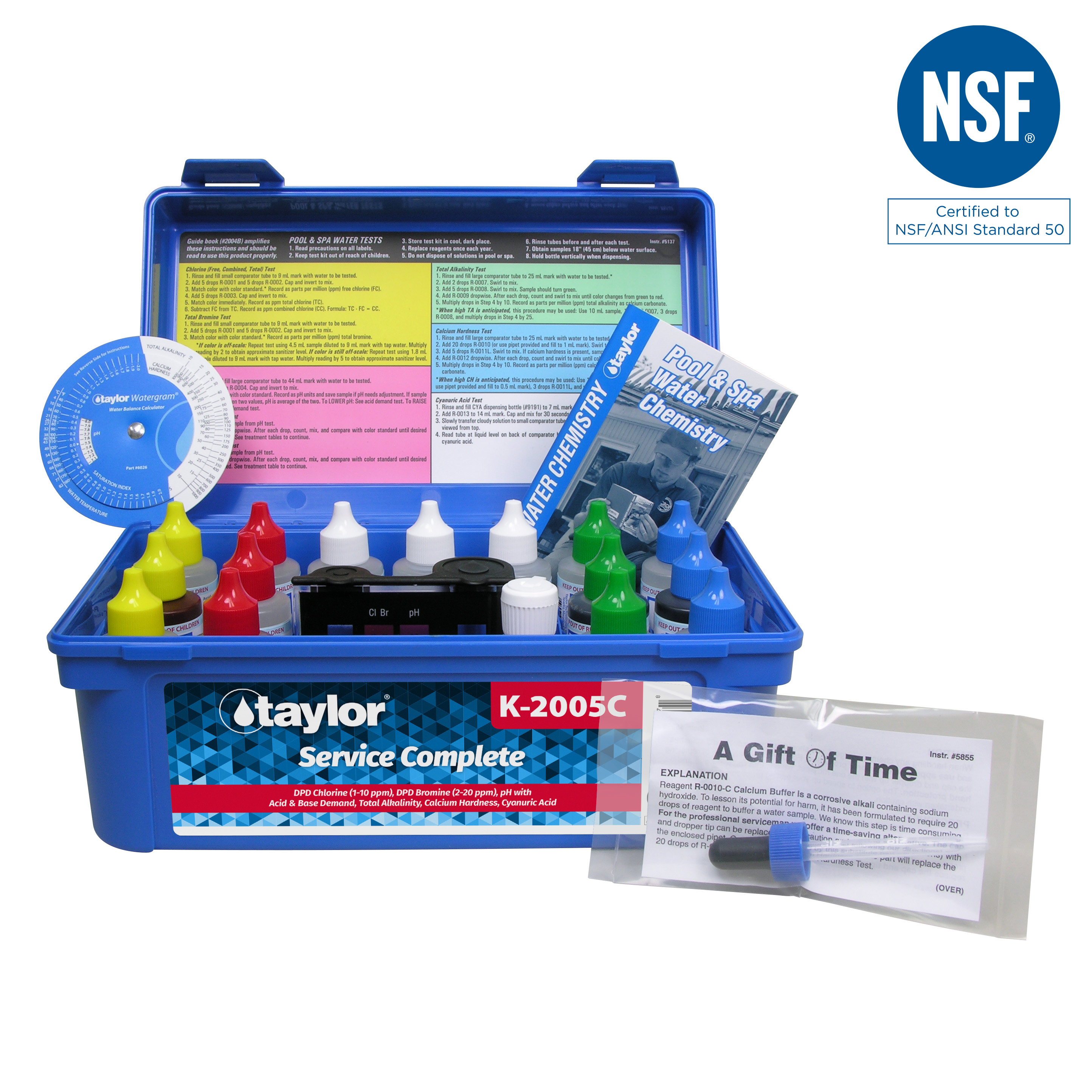 Aquarium water outlet testing kits electronic