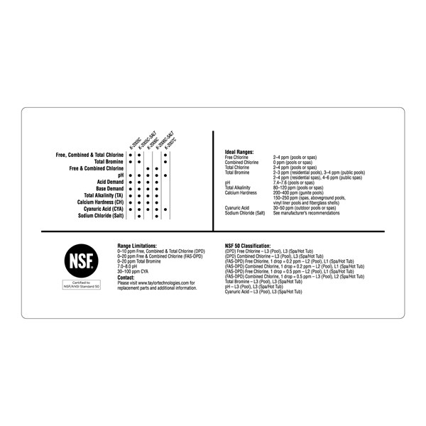 Instruction for K-2005C, K-2006C, K-2005C-SALT, K-2006C-SALT, K-2007C