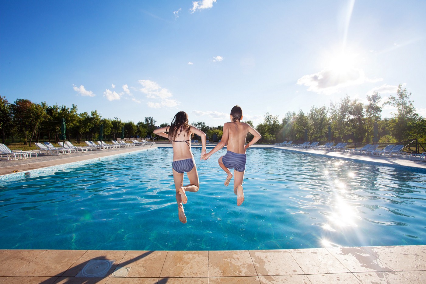 Sanitized Pool/Spa Water Makes Everyone Happy