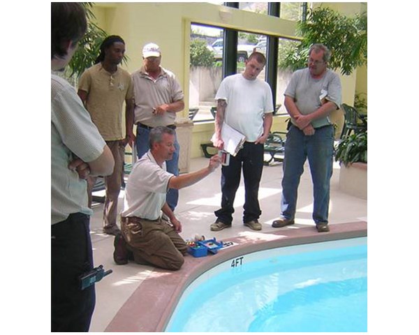 Poolside Training in Bloomington, Indiana